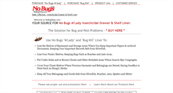 Desktop Screenshot of nobugshop.com